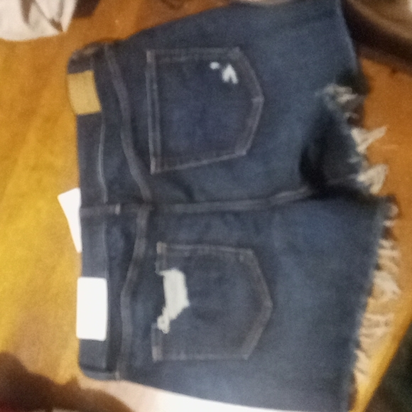 American eagle next level stretch distressed jean shorts NWT denim - Picture 4 of 5